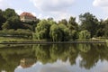 Chateau - the governors Summerhouse - in the largest Park in Prague Ã¢â¬â Stromovka - the Royal Tree-tree, Czech Republic